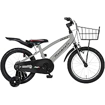 【送料込】Maserati Corse 子供用自転車16インチ Amazon | MASERATI(マセラティ) KID'S16 Tesoro グレー 16インチ